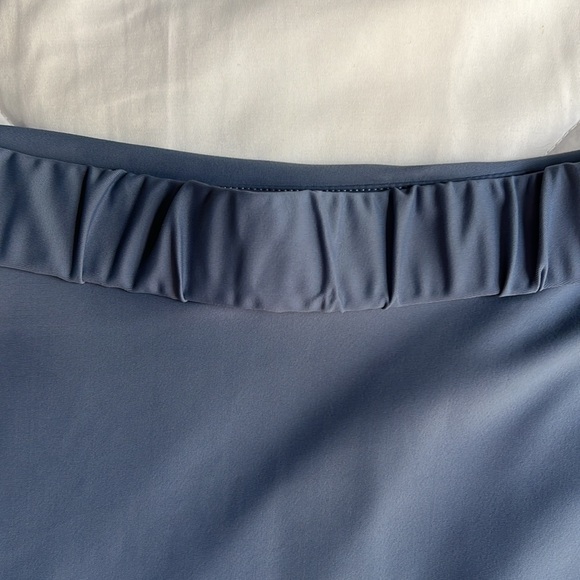 Summersalt - The Ruched Swim Skirt in Blue Mountain - Size: XS - Picture 13 of 13